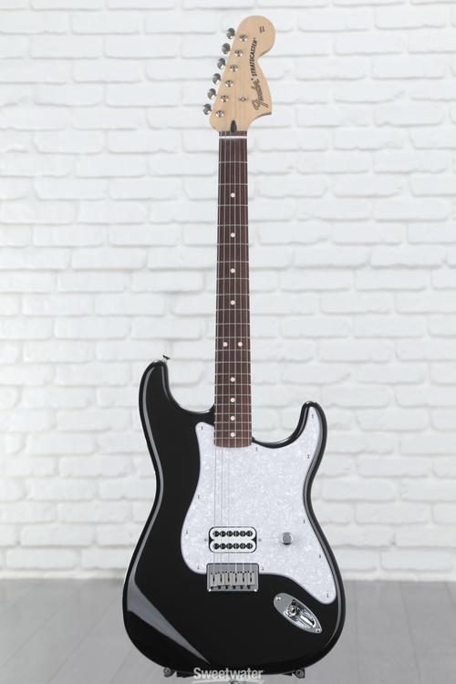 Fender Tom DeLonge Stratocaster Electric Guitar - Black | Sweetwater