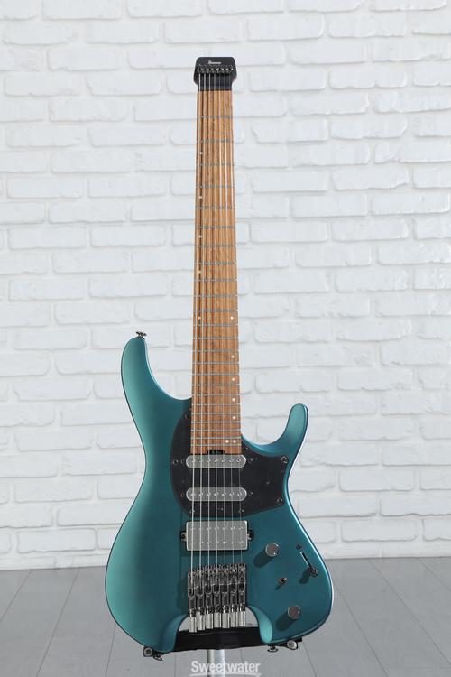 Ibanez Q547 7-string Electric Guitar - Blue Chameleon Metallic Matte