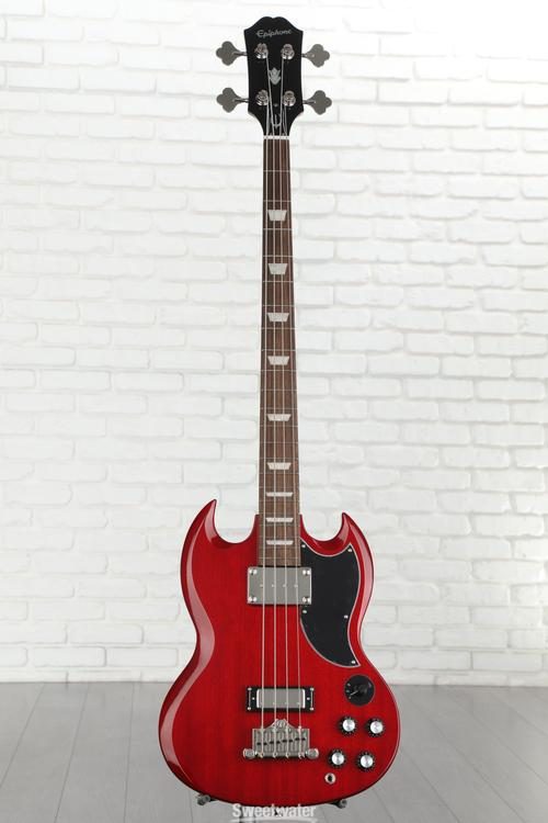 Epiphone EB-3 Bass Guitar - Cherry | Sweetwater