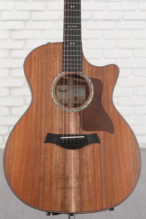 Taylor 2021 724ce Walnut Limited-Edition V-Class Grand Auditorium  Acoustic-Electric Guitar Shaded Edge Burst