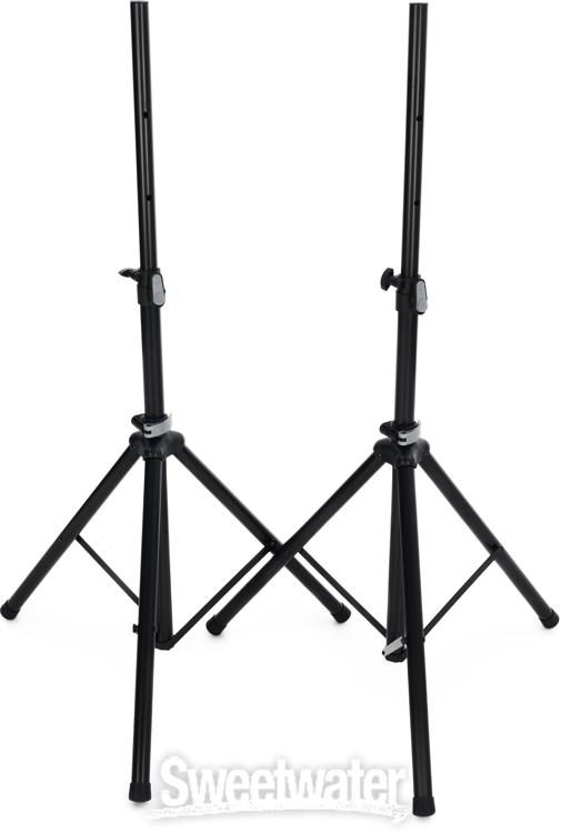 K&M 21449 Speaker Stand Pair with Carry Bag | Sweetwater