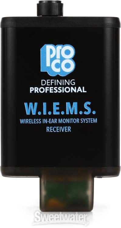 Pro-Co WIEMS Wireless In-Ear Monitoring System