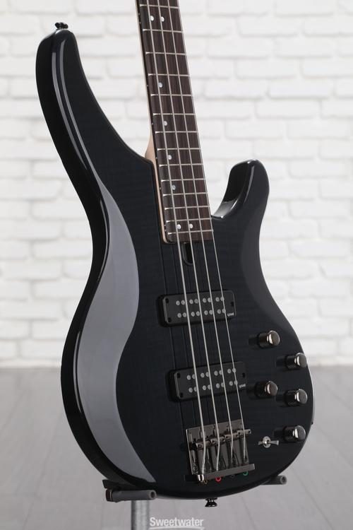 Yamaha TRBX604FM Bass Guitar - Trans Black