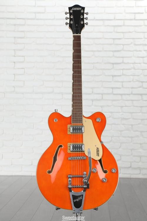 Gretsch G5622T Electromatic Center Block Double-Cut Electric Guitar -  Orange Stain