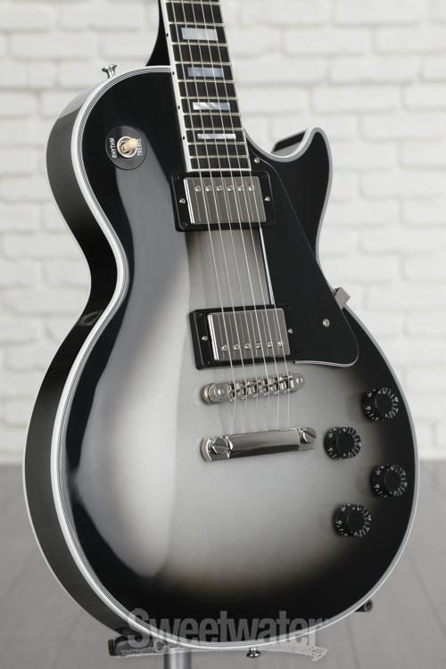 Gibson Custom Les Paul Custom with Ebony Fingerboard - Silverburst 