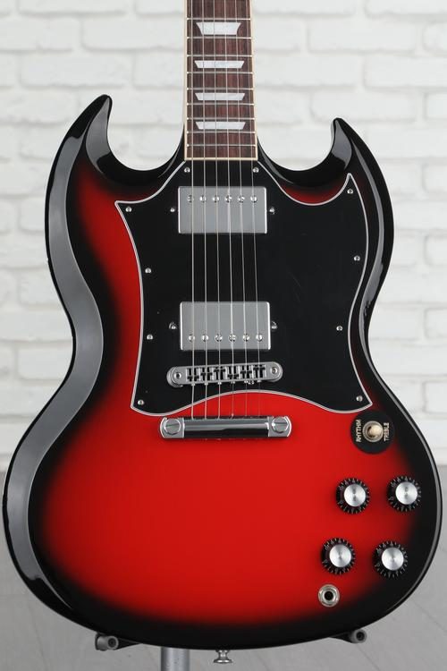 SG Standard Electric Guitar - Cardinal Red Burst - Sweetwater