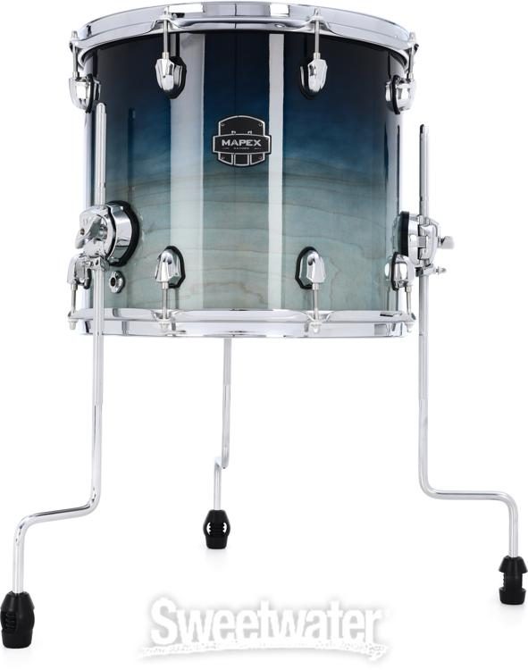 Mapex Saturn 5-piece Studioease Shell Pack - Teal Blue Fade 