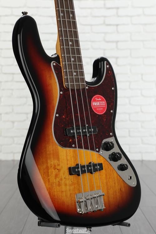 Offerta! SQUIER JAZZ BASSO ELETTRICO SUNBURST