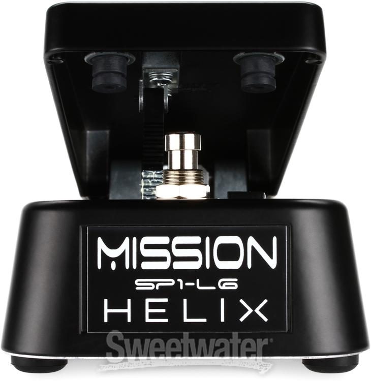 Mission Engineering SP1-L6H Expression Pedal for Helix Rack/HX Stomp -  Black Finish