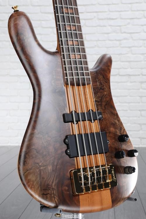 Spector USA NS-5 5-string Bass Guitar - Walnut, Sweetwater Exclusive