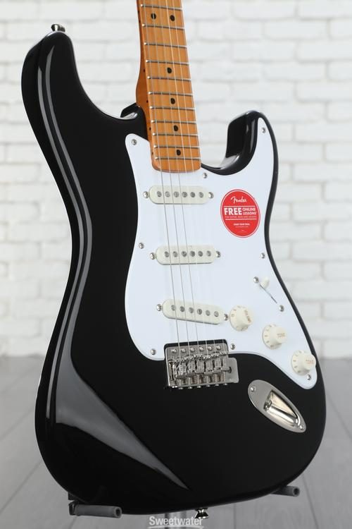 Squier Classic Vibe '50s Stratocaster - Black | Sweetwater