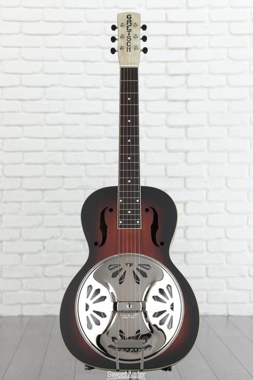 Gretsch G9230 Bobtail Square-neck Mahogany Body Resonator - 2-color  Sunburst, Padauk Fingerboard