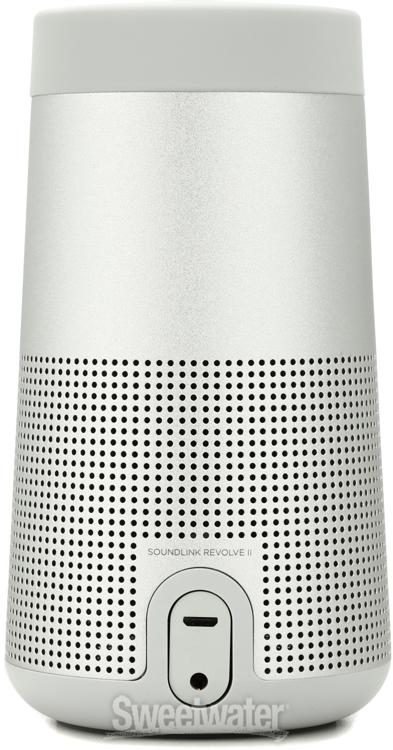 Bose SoundLink Revolve II Portable Bluetooth Speaker - Gray | Sweetwater