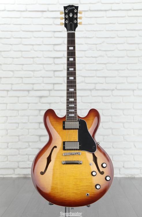 Gibson ES-335 Figured Semi-hollowbody Electric Guitar - Iced Tea 