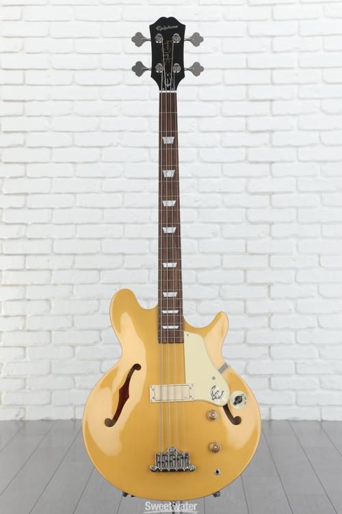 Epiphone Jack Casady Signature Bass - Metallic Gold