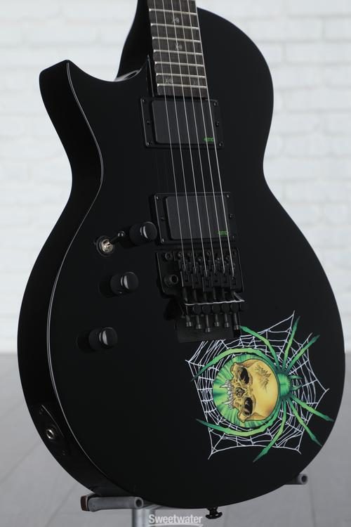 ESP LTD Kirk Hammett KH-3 Spider 30th Anniversary Edition Left-handed  Electric Guitar - Black