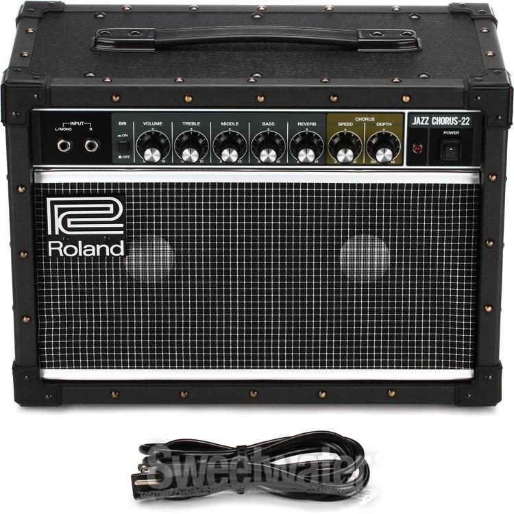 Roland JC-22 Jazz Chorus 30-watt 2 x 6.5-inch Stereo Combo Amp | Sweetwater