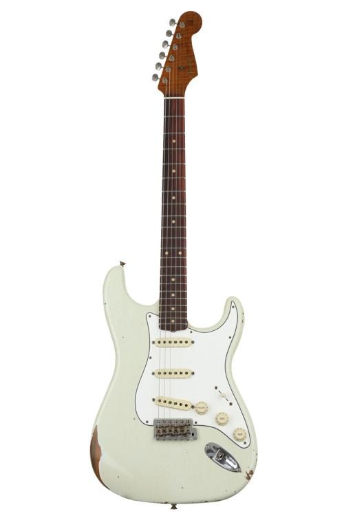 Fender Custom Shop Limited Edition Roasted Journeyman Relic Tomatillo  Stratocaster - Aged Tomatillo Green