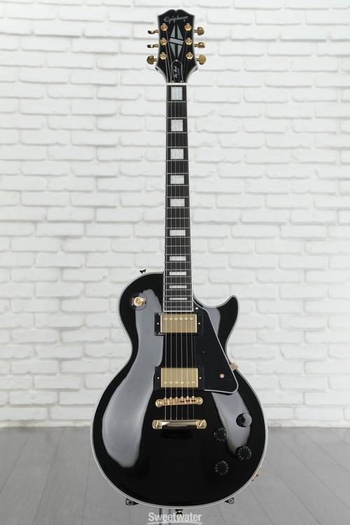 Epiphone Les Paul Custom Electric Guitar - Ebony