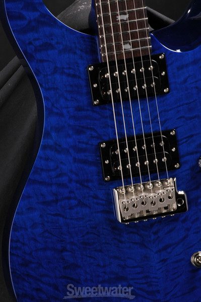 PRS 25th Anniversary SE Custom 24 - Royal Blue Reviews | Sweetwater