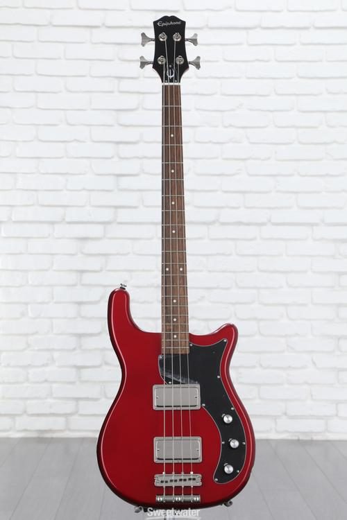 Epiphone Embassy Bass Guitar - Sparkling Burgundy | Sweetwater