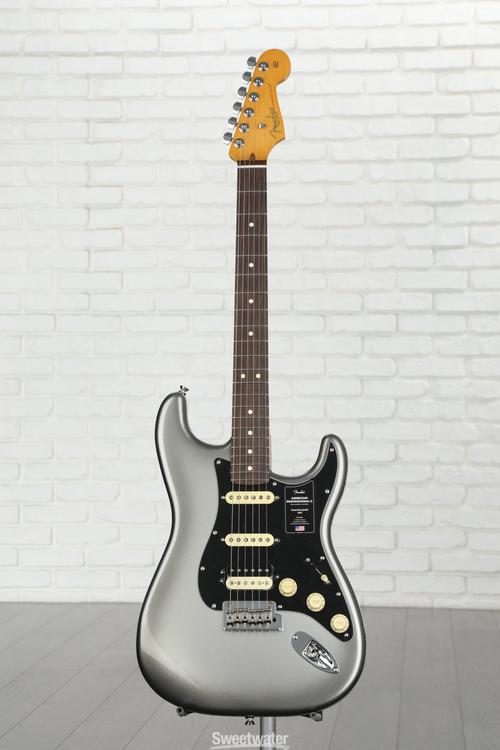 Fender American Professional II Stratocaster HSS - Mercury with Rosewood  Fingerboard