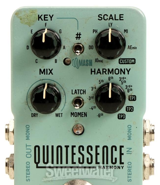 TC Electronic Quintessence Harmony Pedal Reviews | Sweetwater