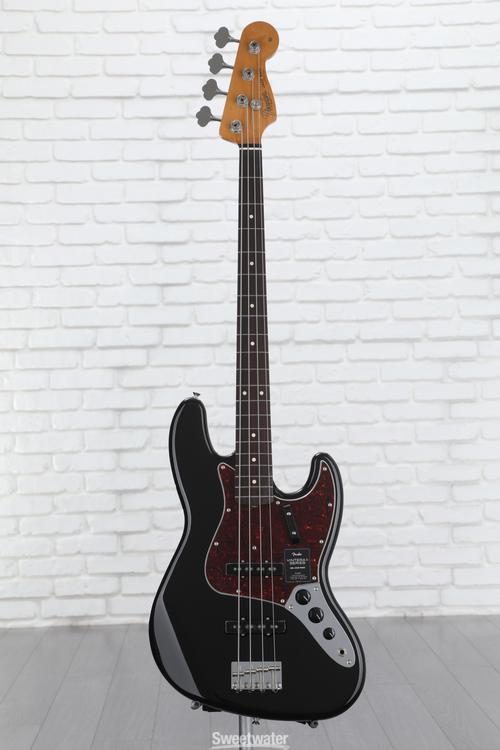 Fender Vintera II '60s Jazz Bass - Black with Rosewood Fingerboard