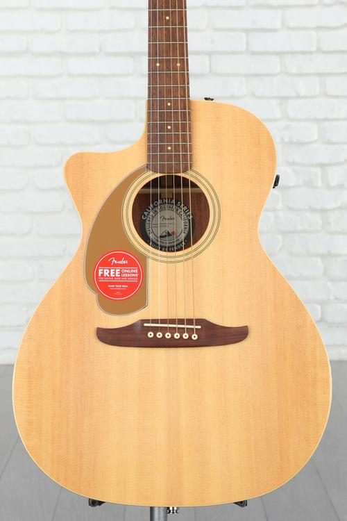 Fender Newporter Player Left-handed Acoustic-electric Guitar