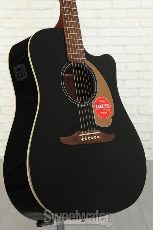 Fender Redondo Player Acoustic-electric Guitar - Jetty Black