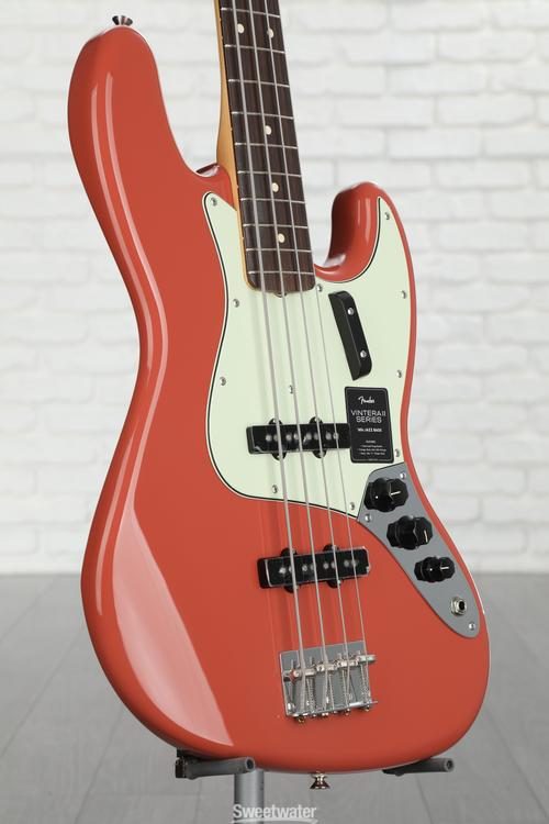 Fender Vintera II '60s Jazz Bass - Fiesta Red with Rosewood Fingerboard