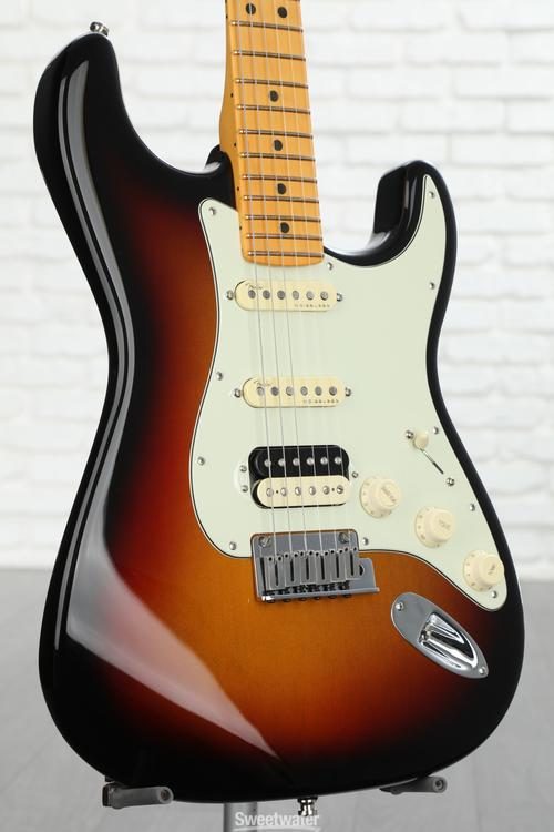 Fender American Ultra Stratocaster HSS - Ultraburst with Maple Fingerboard