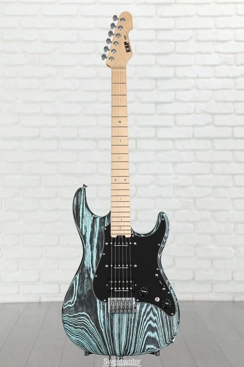 ESP Original Snapper CTM Electric Guitar - Nebula Black Burst with Maple  Fingerboard