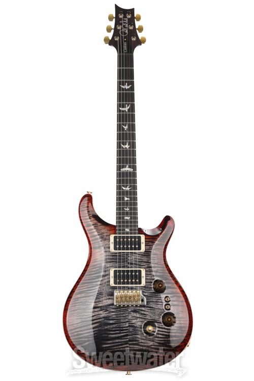 PRS Custom 24-08 Electric Guitar - Charcoal Cherry Burst 10-Top