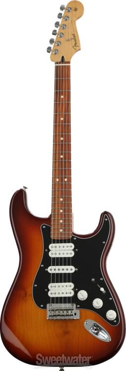 Player Stratocaster HSH - Tobacco Sunburst with Pau Ferro