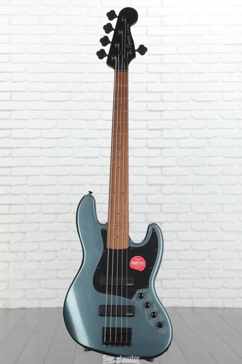 Squier Contemporary Active Jazz Bass HH V - Gunmetal Metallic