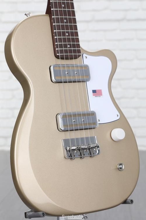 Harmony Juno Electric Guitar - Champagne with Rosewood Fingerboard
