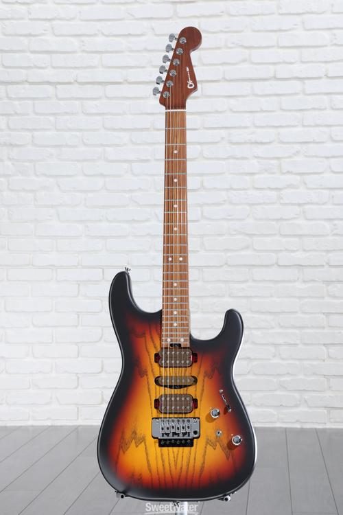 Charvel Guthrie Govan Signature MJ San Dimas SD24 CM HSH Electric Guitar -  3-tone Sunburst