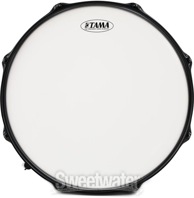 Tama Woodworks Snare Drum - 8 x 14-inch - Black Oak Wrap | Sweetwater