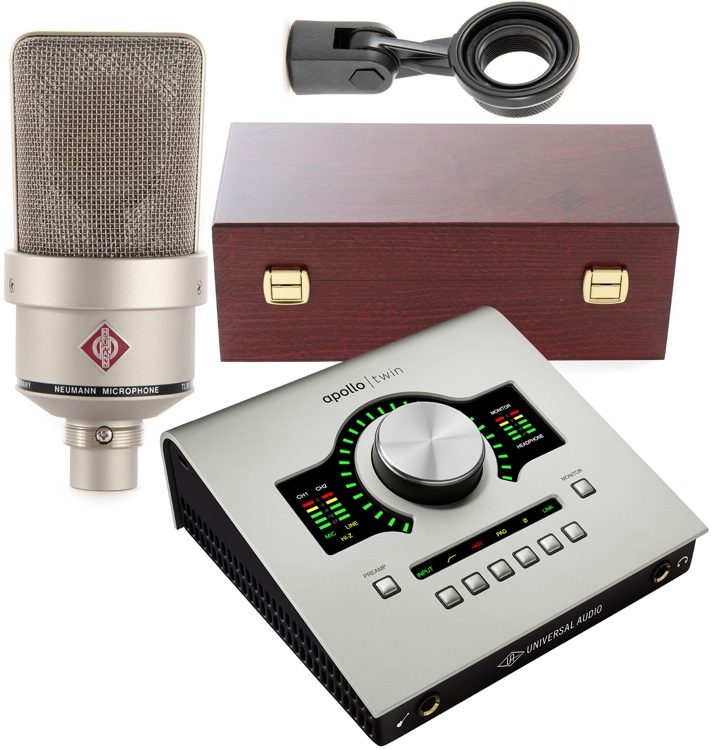 Neumann TLM103 Nickel + Apollo Twin Duo | Sweetwater