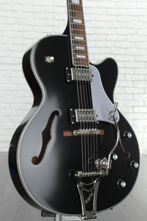 Epiphone Emperor Swingster Hollowbody - Black Aged Gloss