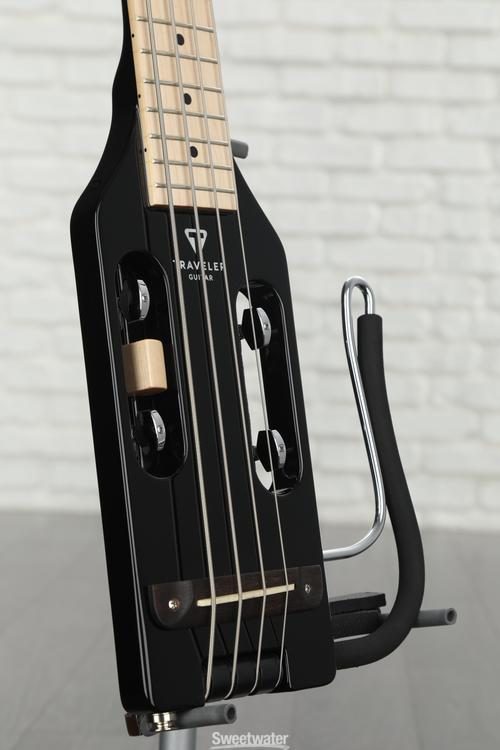 Traveler Guitar Ultra-Light Bass Guitar - Gloss Black