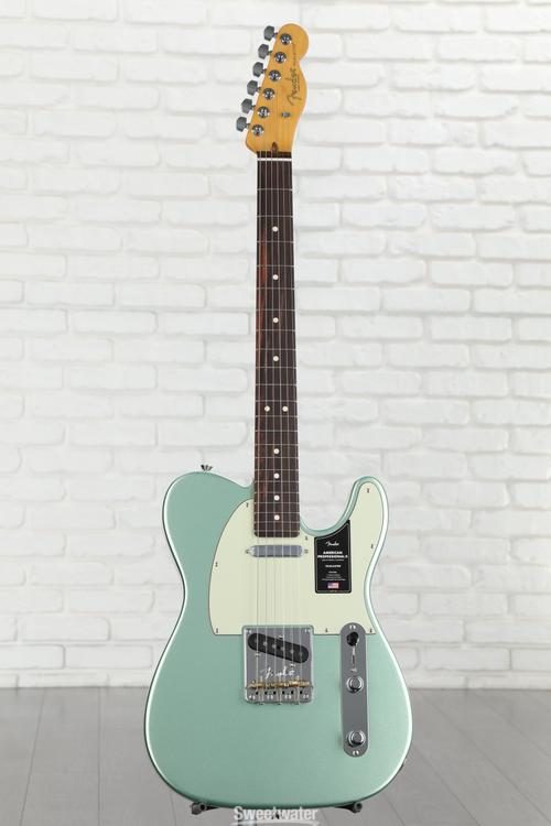 American Professional II Telecaster - Mystic Surf Green with 