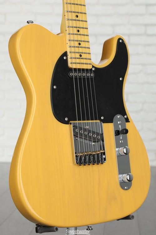 G&L Tribute ASAT Classic Electric Guitar - Butterscotch | Sweetwater