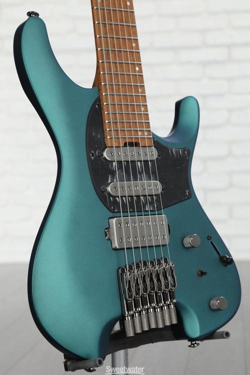 Ibanez Q547 7-string Electric Guitar - Blue Chameleon Metallic Matte