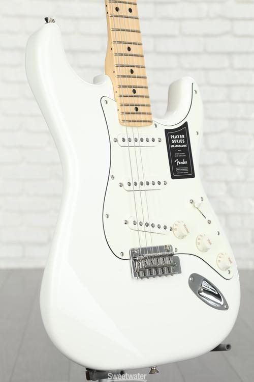 Fender Player Stratocaster - Polar White with Maple Fingerboard