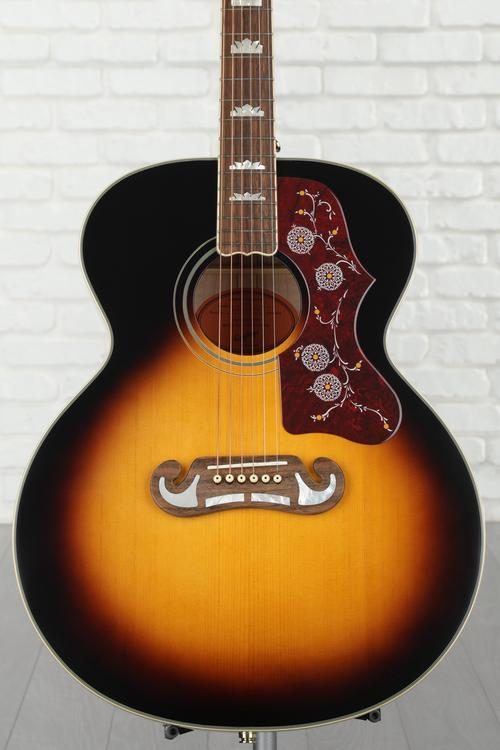 Epiphone J-200 Acoustic Guitar - Aged Vintage Sunburst Gloss