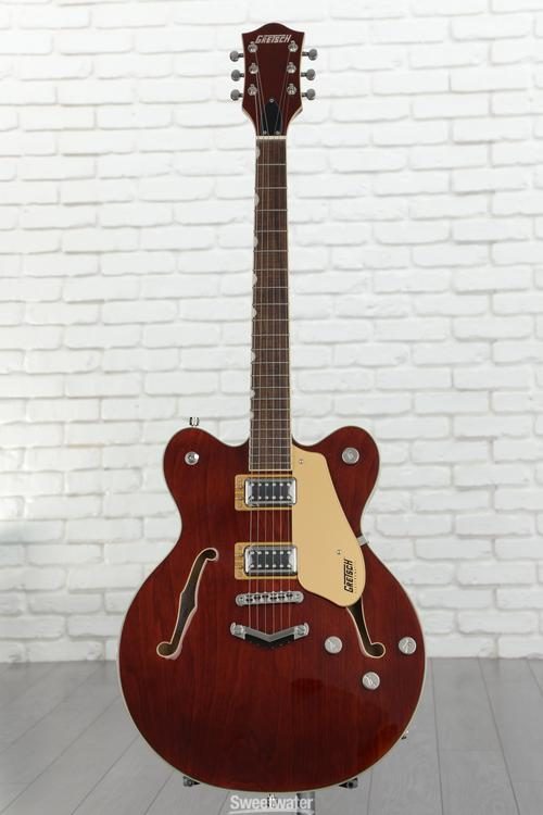 Gretsch G5622 Electromatic Center Block Double-Cut with V-Stoptail Electric  Guitar - Aged Walnut