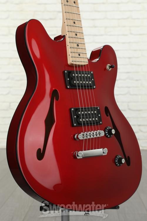 Squier Affinity Starcaster - Candy Apple Red | Sweetwater