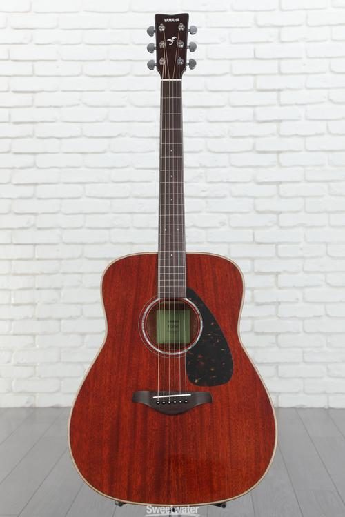 Yamaha FG850 Dreadnought Acoustic Guitar - Natural | Sweetwater